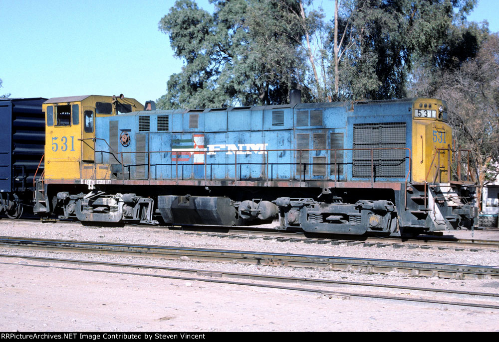 Ferrocarril Nationales de Mexico M420TR #531
